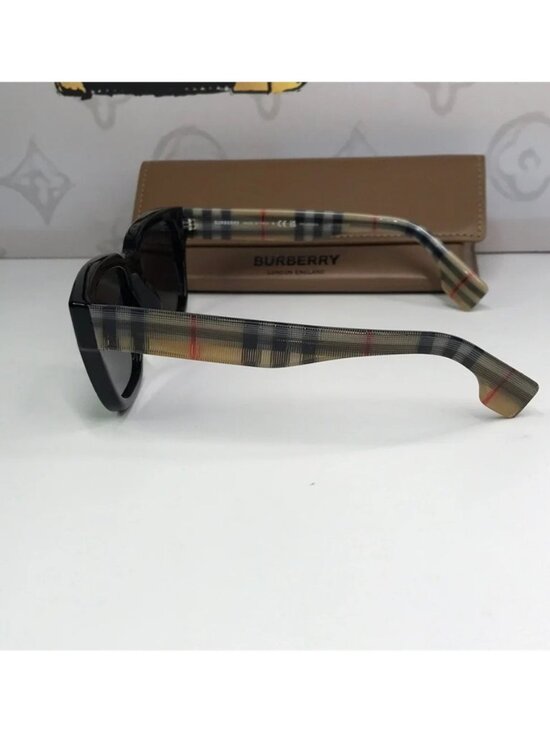 New 100% Authentic Burberry BE4277 3757/T3 Polarized Sunglasses – Black Frame